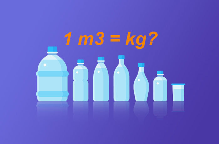 Đổi từ kg sang m3 như thế nào? Cách đổi một số loại vật chất khác nhau