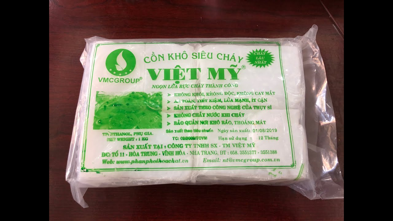 Cồn khô Việt Mỹ