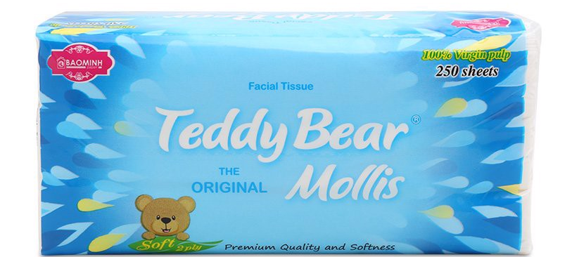 Giấy rút Teddy Bear Mollis