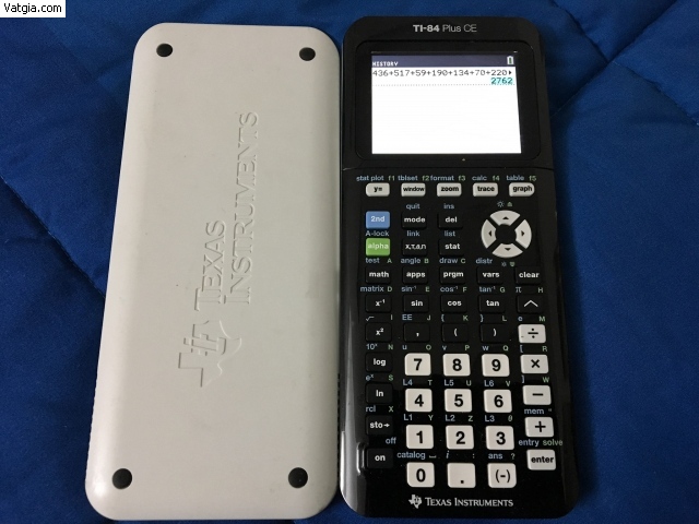 Máy tính cầm tay Texas Instruments Ti-84 Plus CE