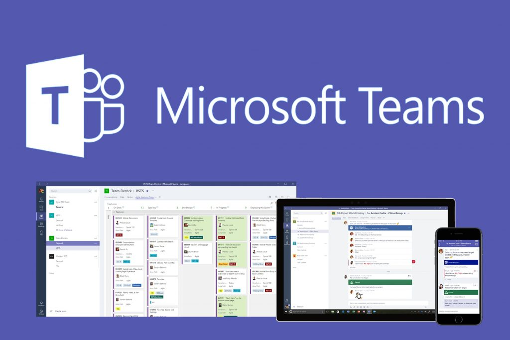 Nền tảng họp trực tuyến Microsoft teams