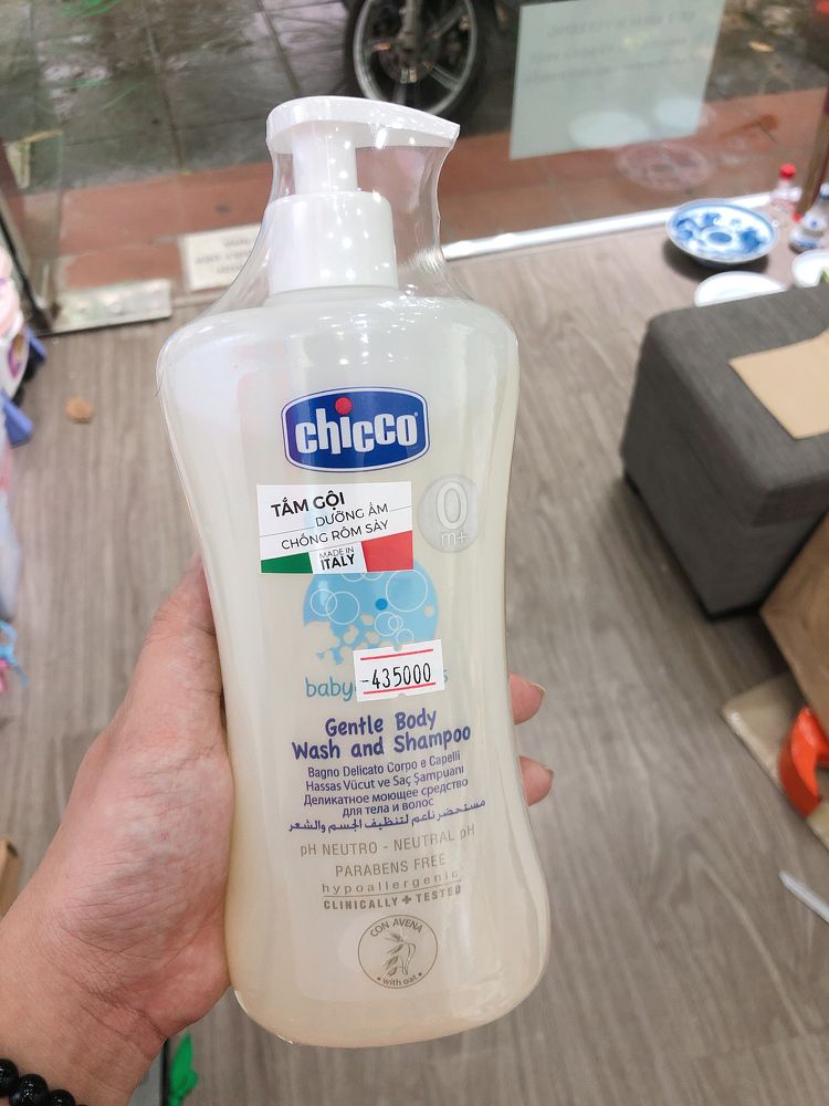 Sữa tắm gội cho bé Chicco-1